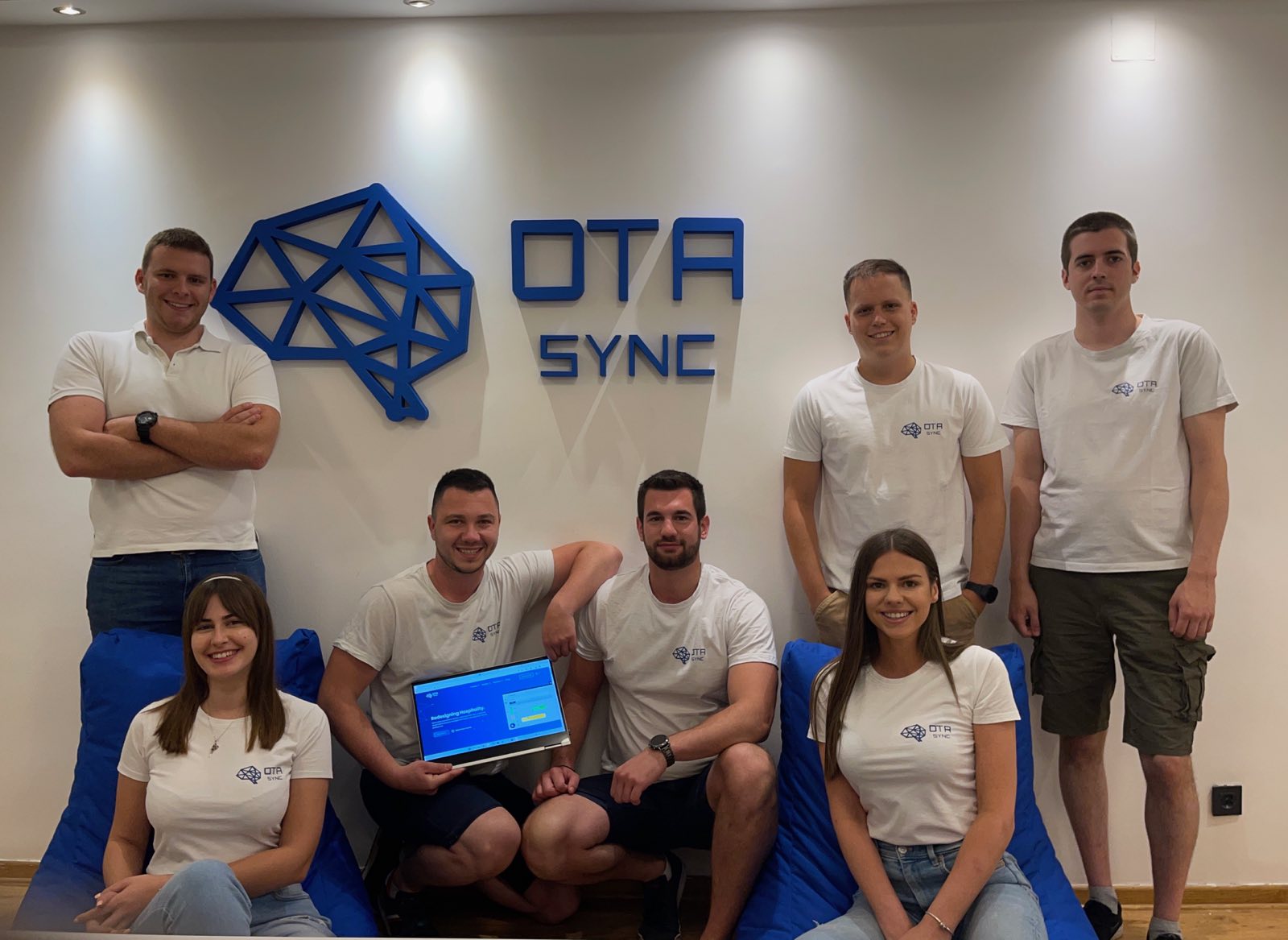 El equipo fundador de HotelSync (antes OTA Sync)