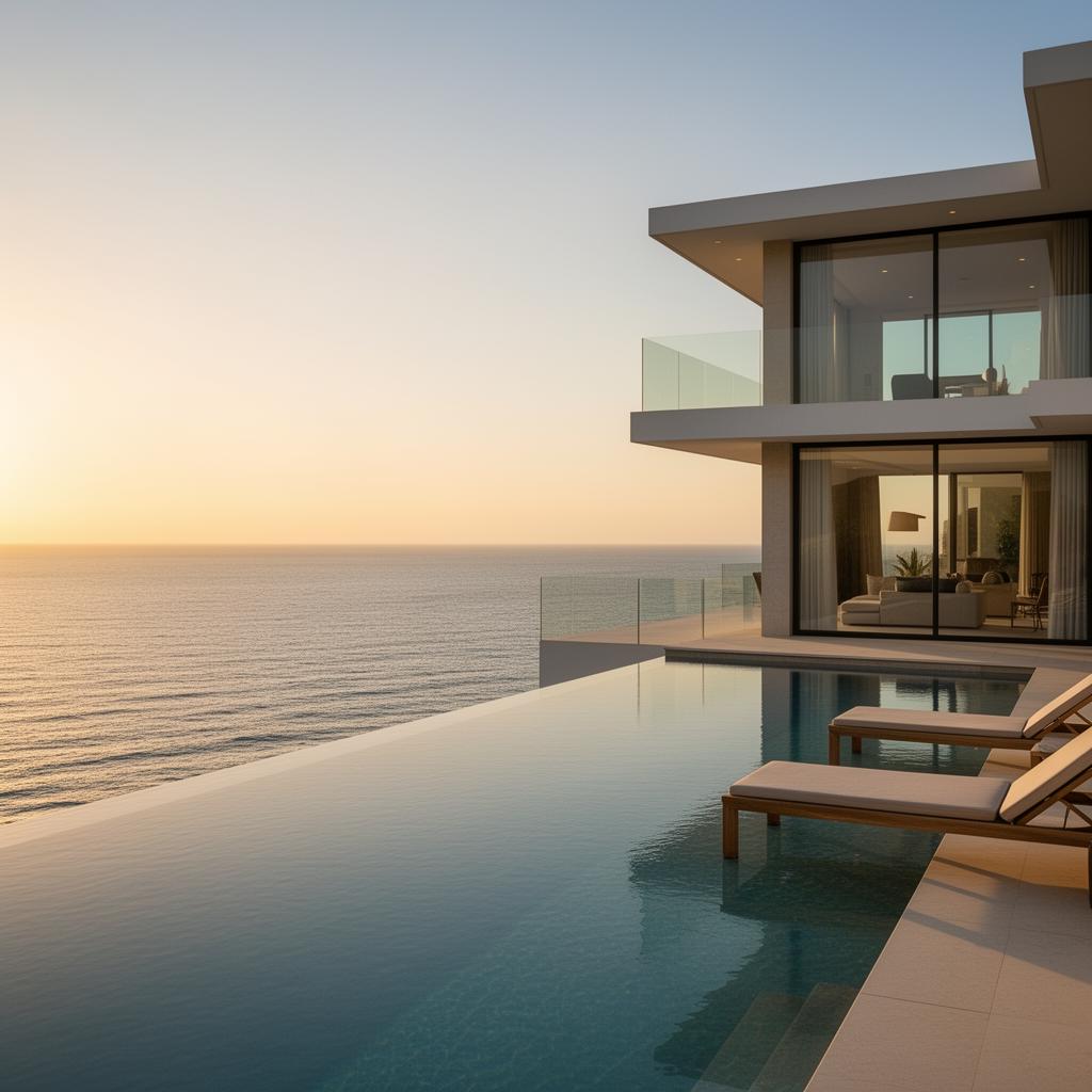 Villa de lujo para alquiler vacacional con piscina infinita